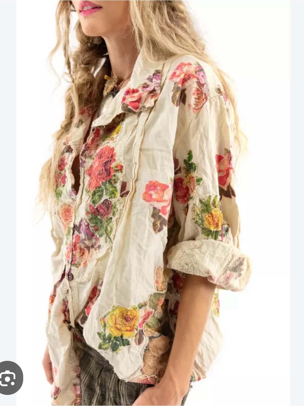 Magnolia Pearl vintage blouse